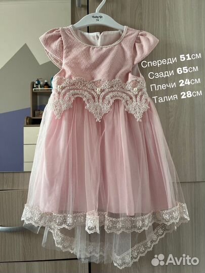 Платье для девочки 86 92 98