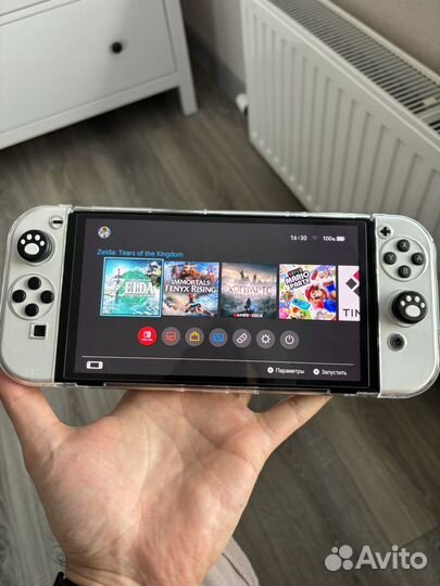 Nintendo switch oled прошитая 128