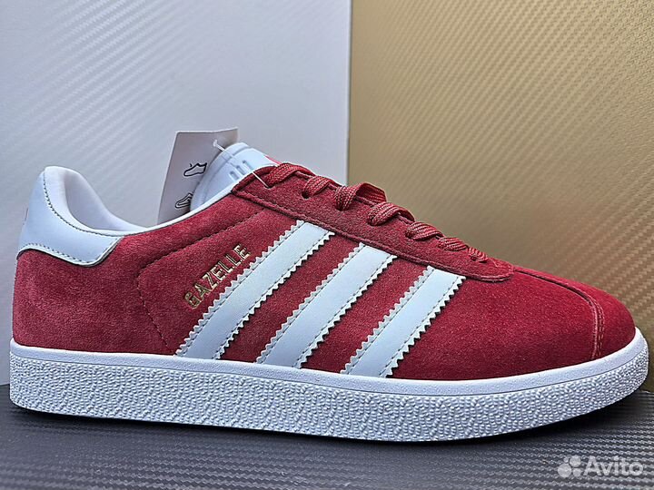 Кеды Adidas Gazelle красные