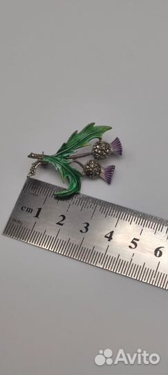 Брошь винтажная miracle Шотландия 1960-1980-е гг