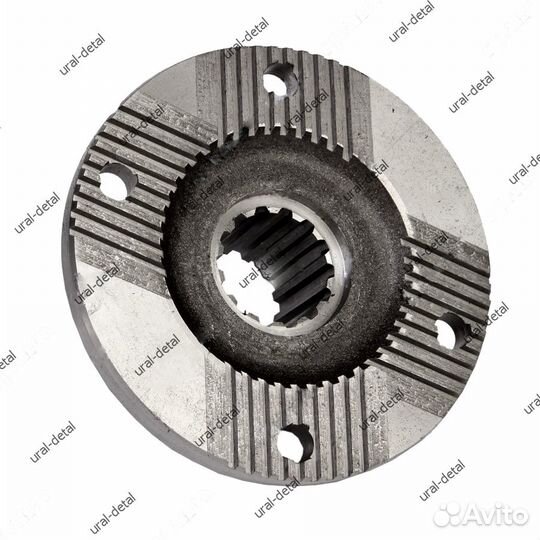 Фланец редуктора Урал Торцевые шлицы Евро