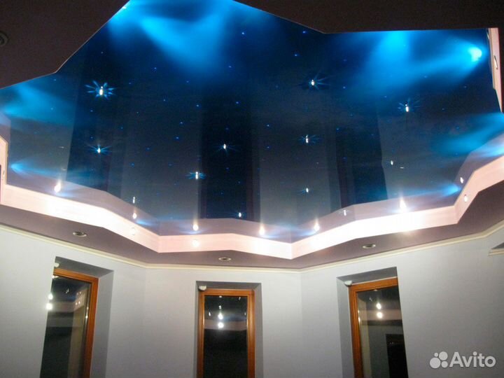 Натяжные потолки пвх матовые, супер белый