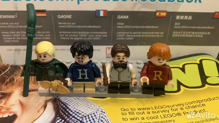 Lego harry potter минифигурки