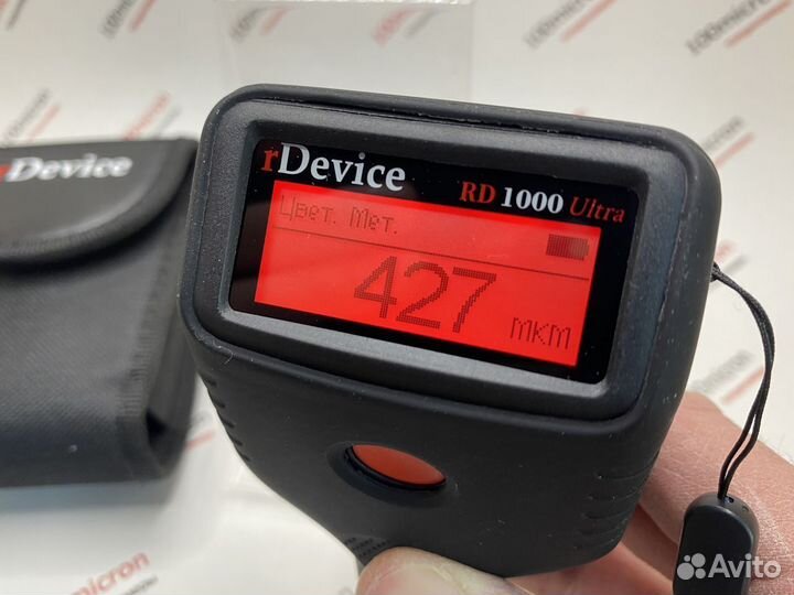 Новый толщиномер rDevice RD1000 Ultra. Гарантия