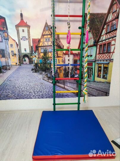 Детский спортивный комплекс, шведская стенка