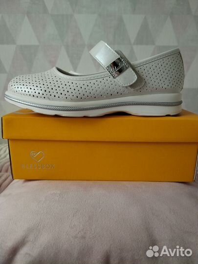 Туфли для девочки белые 36 размер