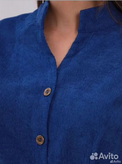 Платье женское вельвет 46