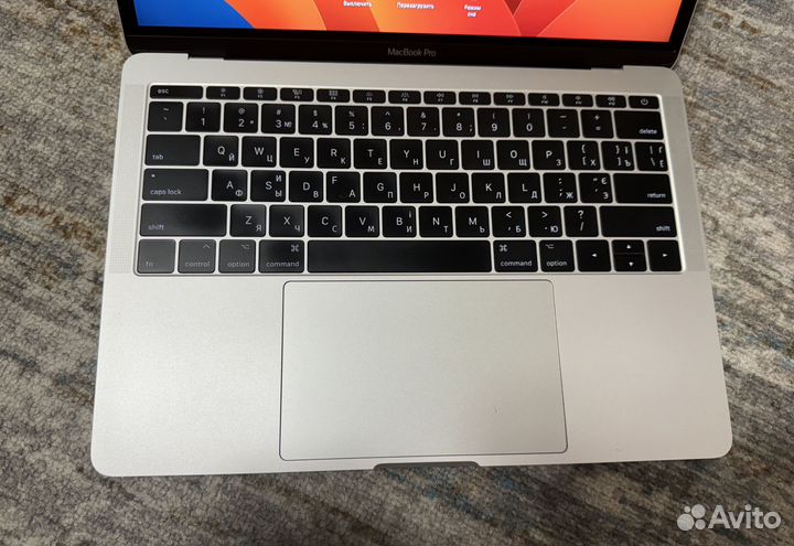 Macbook pro 13 2017 с новым аккумулятором
