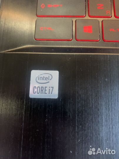 Игровой ноутбук MSI