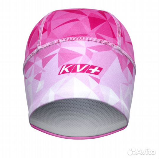 Шапка KV+ Premium (Size S) (розовый/белый)