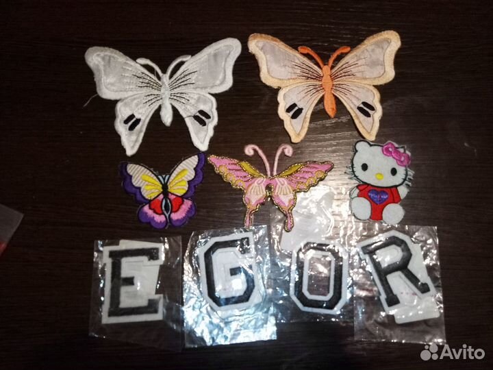 Вышивки, термонаклейки