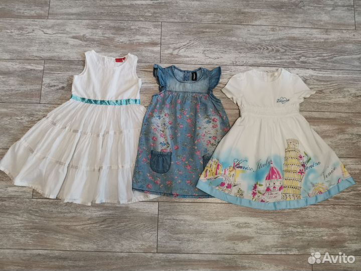 Платья пакетом для девочки 104