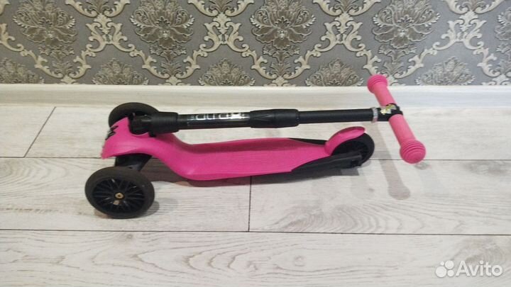 Самокат детский трехколесный складной