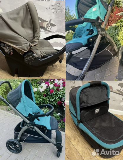 Коляска peg perego book s 3 в 1
