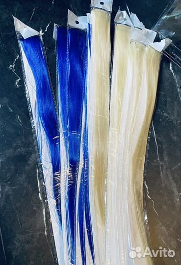 Наборы цветных прядей