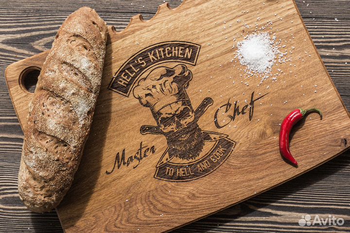 Разделочная доска из дуба 