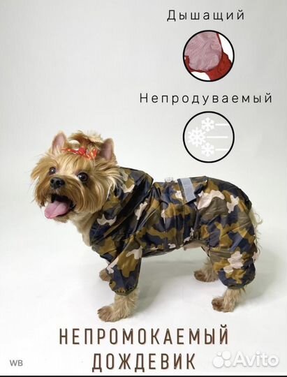 Продам дождевик на собаку 46 р-р