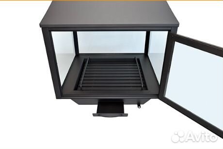 Loft-камин подвесной