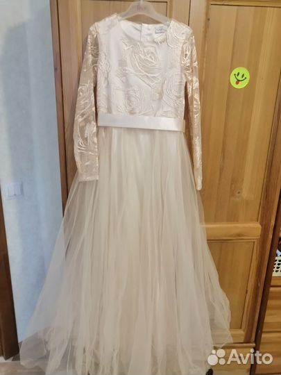 Платье для девочки на выпускной рост 128 134