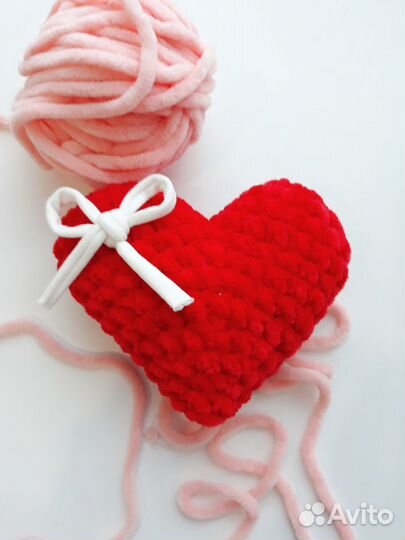 Плюшевое сердечко