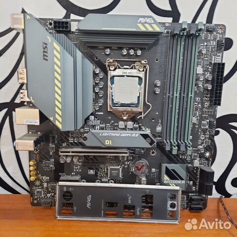 Материнская плата с процессором i5 10400f купить в Новосибирске ...