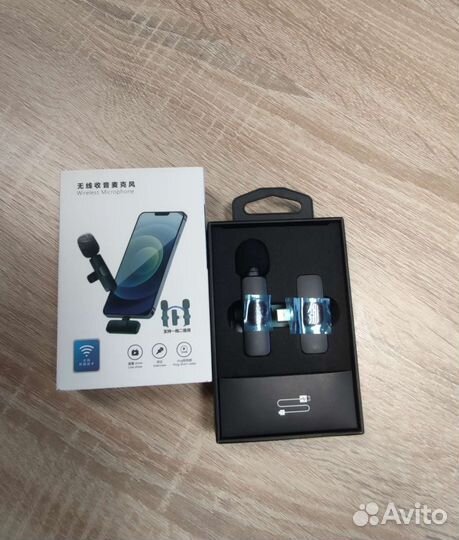 Беспроводной петличный микрофон