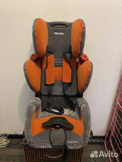 Детское кресло автомобильное recaro young sport