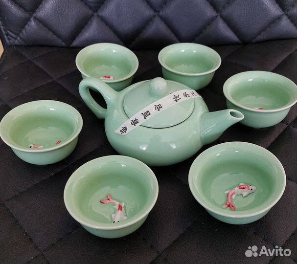 Посуда из керамики для чайной церемонии