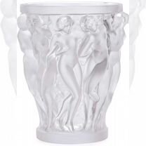 Lalique. Хрустальная ваза Вакханки, 14 см