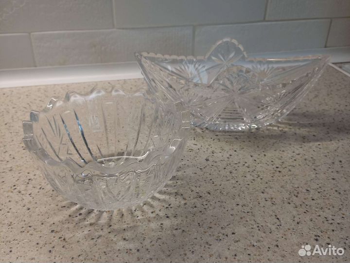 Ваза хрустальная СССР