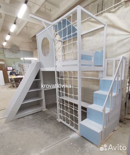 Детская кровать чердак - комплекс