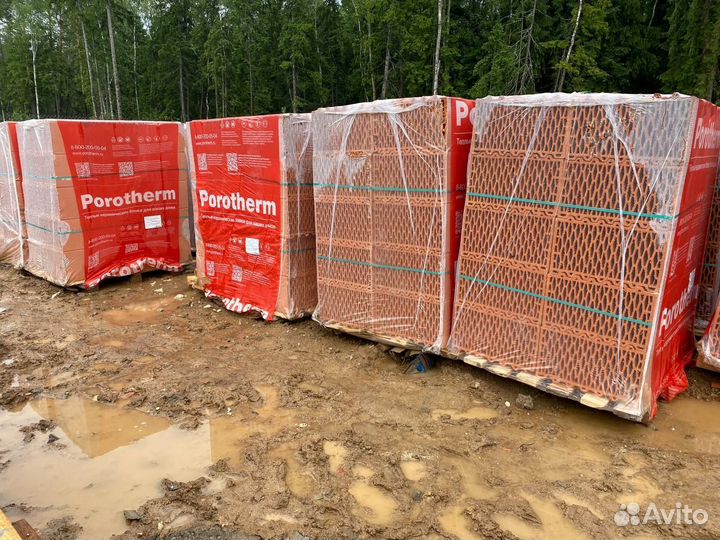 Керамические Блоки Porotherm 38 Thermo
