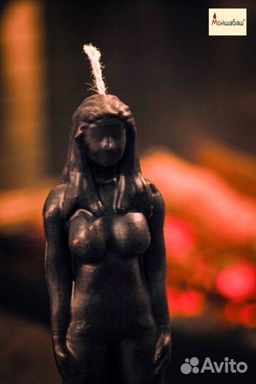 Свеча - вольт женский черный