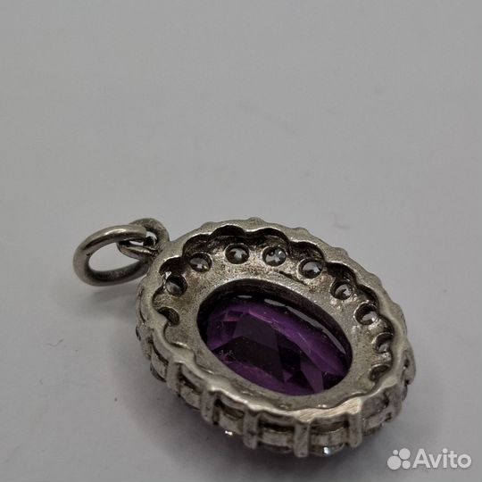 Кулон серебро