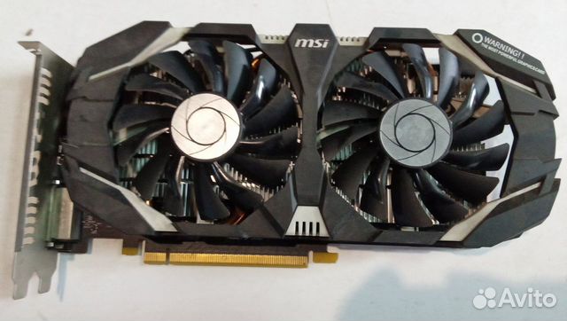 Видеокарта MSI GTX1060 3гб