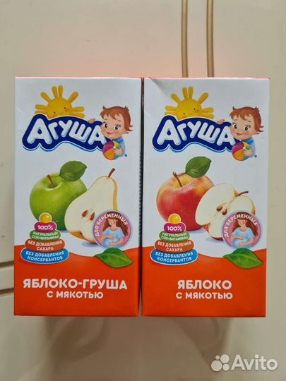 Сок детский или обмен на овощные пюре