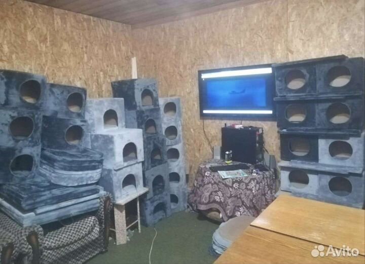 Домик для кошки с когтеточкой новые