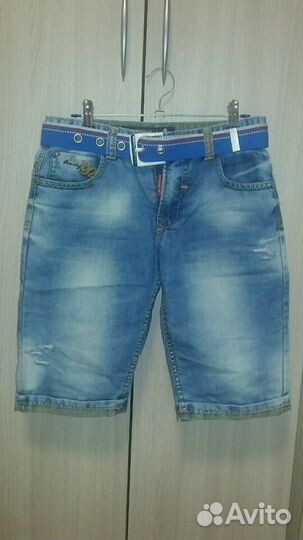 Капри джинсовые