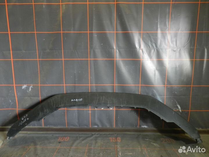 Спойлер бампера переднего - Skoda Kodiaq (2016)