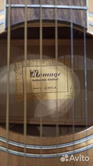 Акустическая гитара Homege LF-401C-N