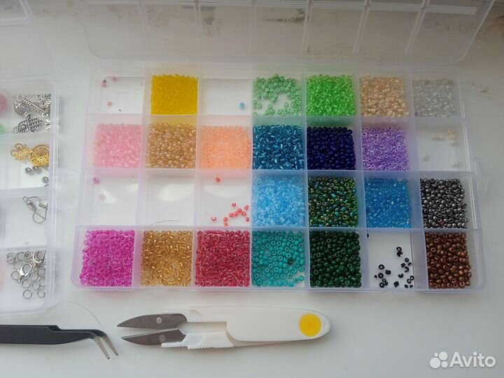 Бисер остатки