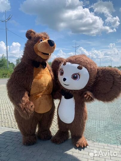 Незабываемые эмоции с Мишкой, Пандой и Чебурашкой