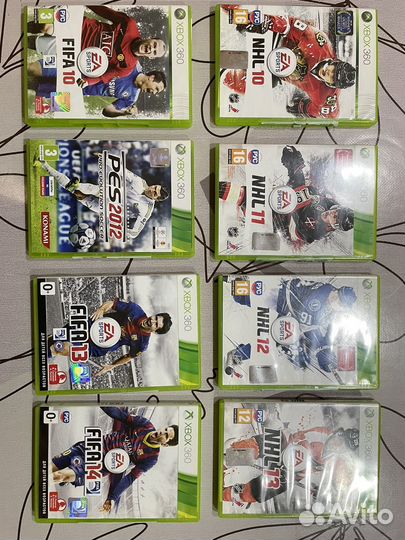 Диски на Xbox 360