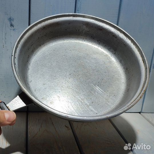 Сковорода с ручкой СССР, дюралюминий
