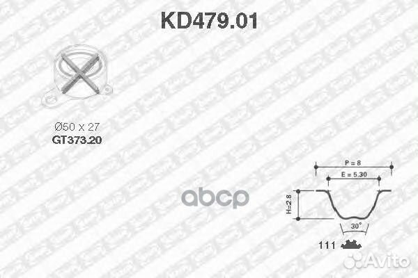 Комплект ремня грм daihatsu charade 03-05/domin