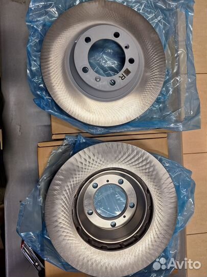 Диски тормозные передние Porsche Cayenne