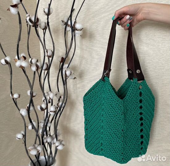 Продам вязаную сумку