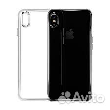 Силиконовый чехол iPhone прозрачный все модели