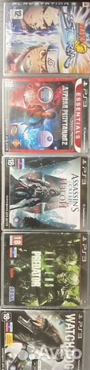 Диски на ps3