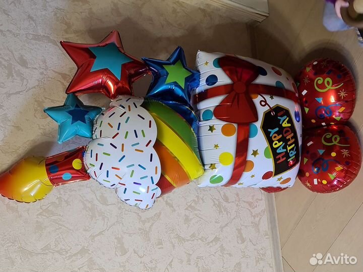 Надувные фигуры С днём рождения